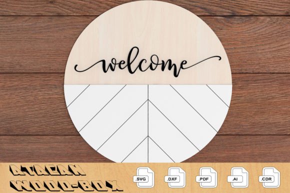 Download Door Hanger Cut Plan / Round Hanging 269 - Round hanging Collection