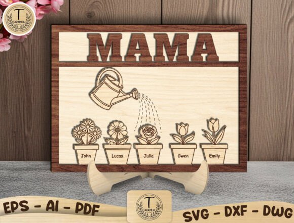 Download Personalized Mom Garden Sign SVG - Premium Resources