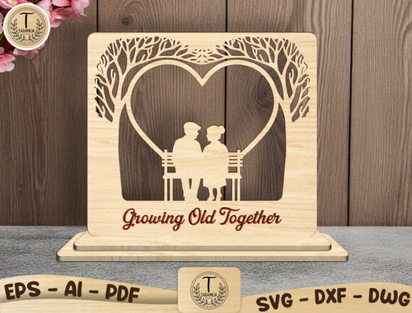Download Romantic Wood Cut File Decor - Wood cut file Collection