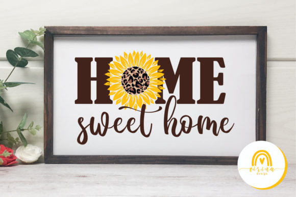 Download Sunflower Home Sign SVG Bundle Quotes - Home Collection