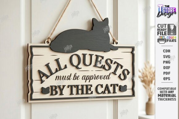 Download Wooden Pet Home Wall Sign Laser Cut |CNC - Home Collection