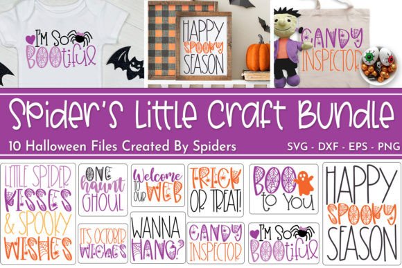 Download Spider Home Decor Halloween SVG Bundle - Home Collection
