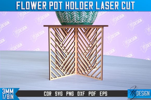 Download Flower Pot Holder Laser Cut | Home Decor - Home Collection